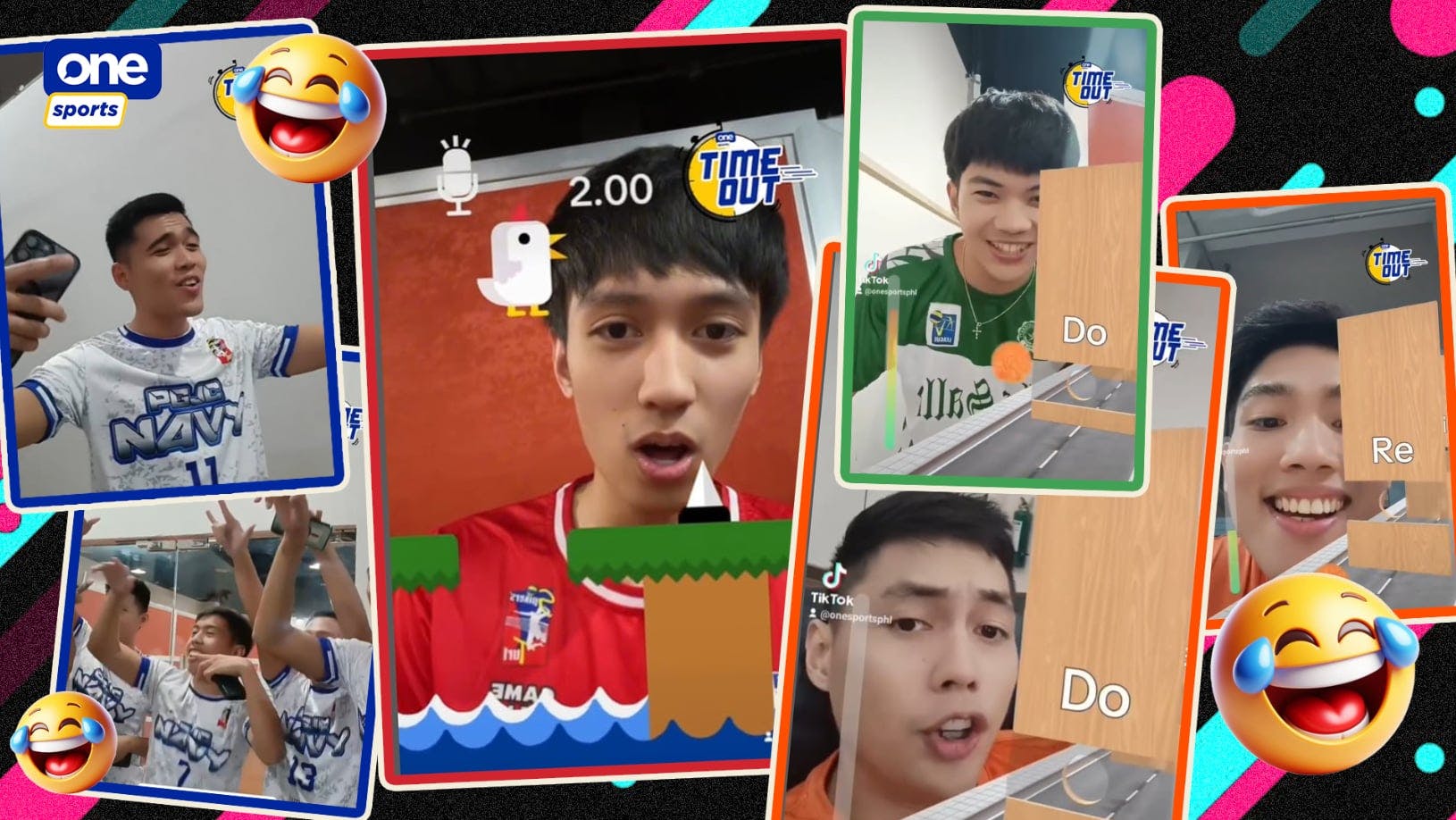 Eco Adajar, Rex Intal, and other volleyball superstars tried hilarious TikTok challenges
